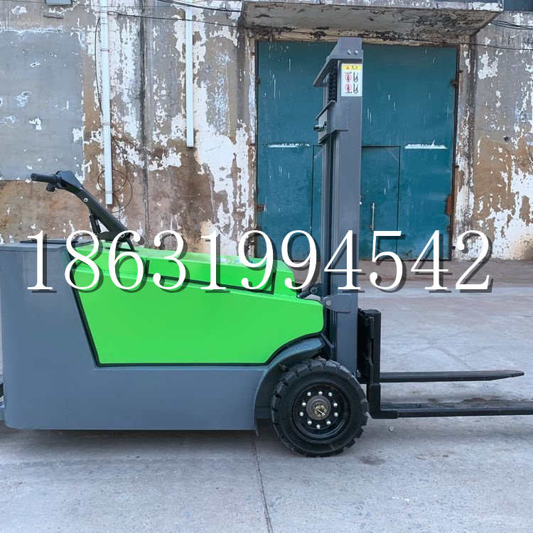 新北市小型电动叉车1吨2吨步行站驾式电瓶堆高充电装卸车液压升降车铲车
